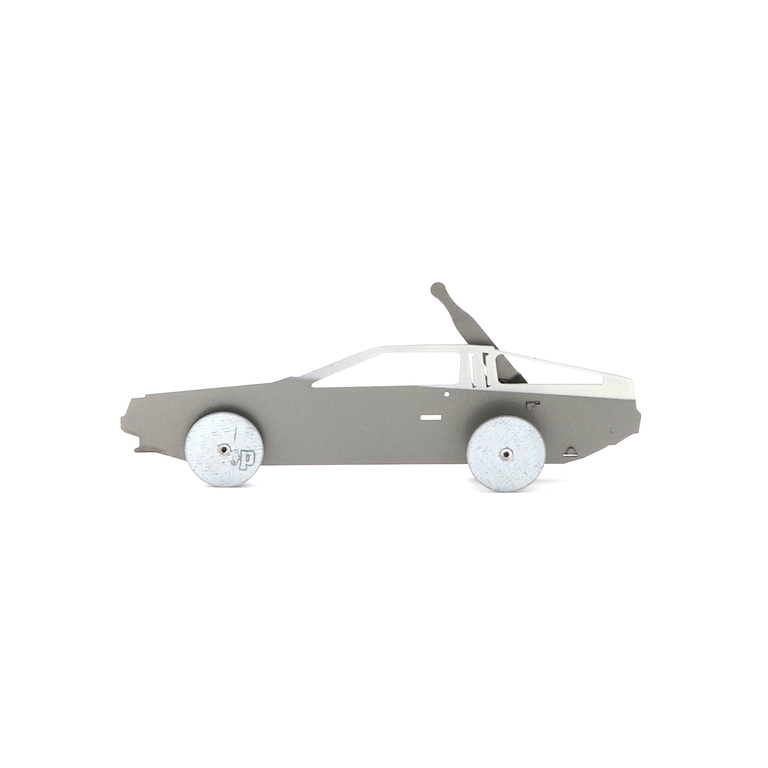 Metal wind up car Silverイメージ0