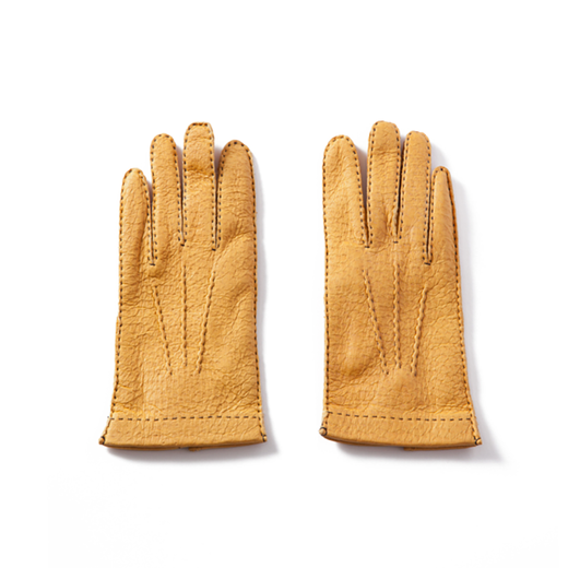 Peccary Leather Gloves - コルク