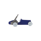 Metal wind up car Blueサムネイル1